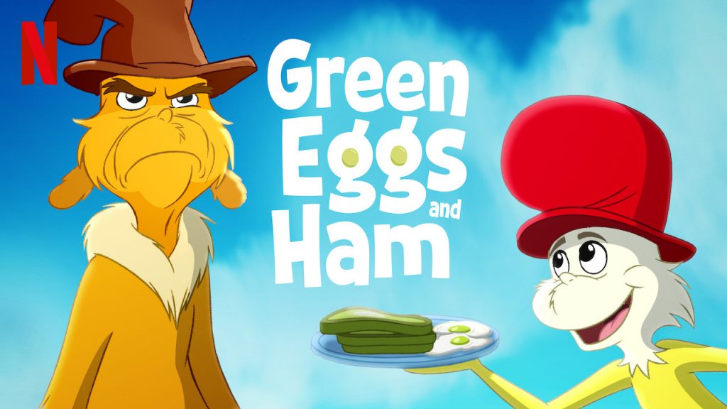 Huevos verdes con jamón 
